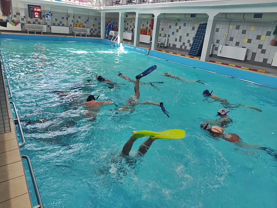 Hokej pod wodą Walenie Siemianowice Śląskie Trening 21 III 2026